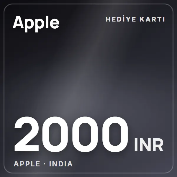 Apple india 2000 INR görseli