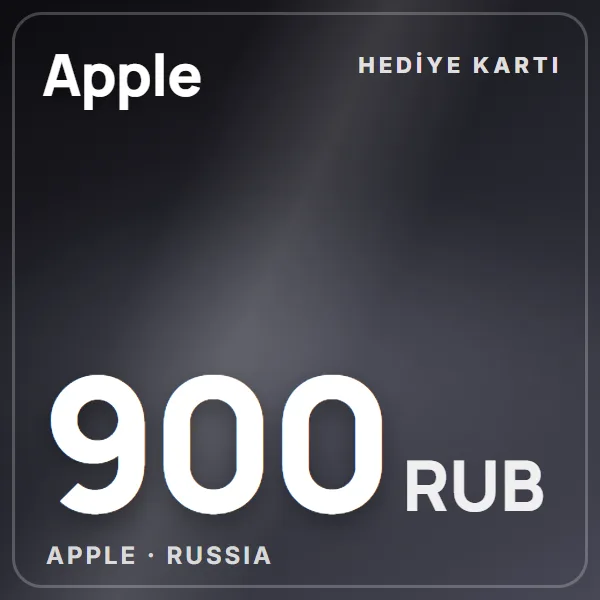Apple Russia 900 RUB görseli