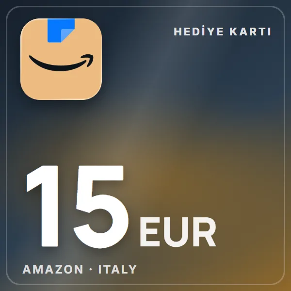 Amazon Italy 15 EUR görseli