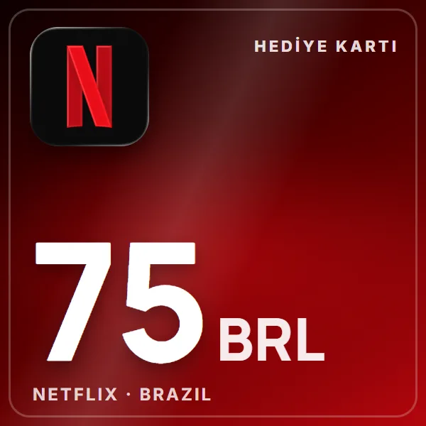 Netflix Brazil 75 BRL görseli