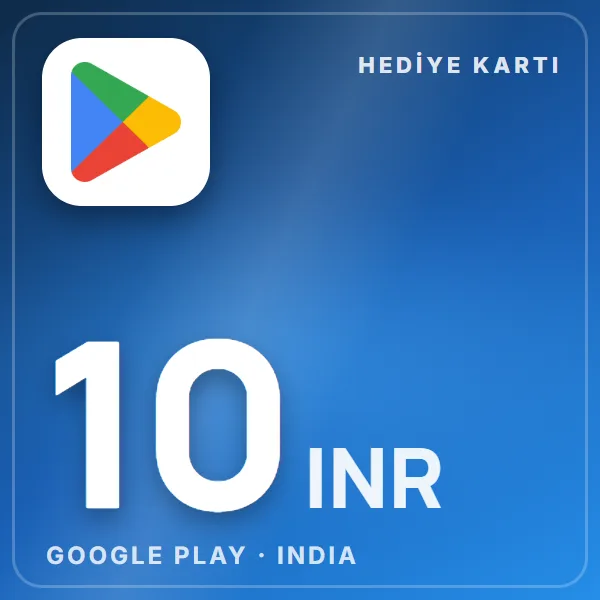Google Play India 10 INR görseli