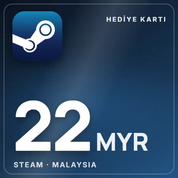Steam Malaysia 22 MYR görseli