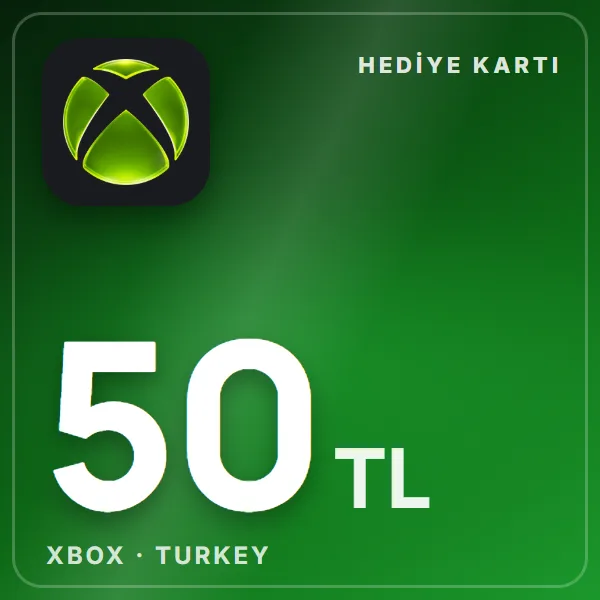 Xbox Turkey 50 TL görseli