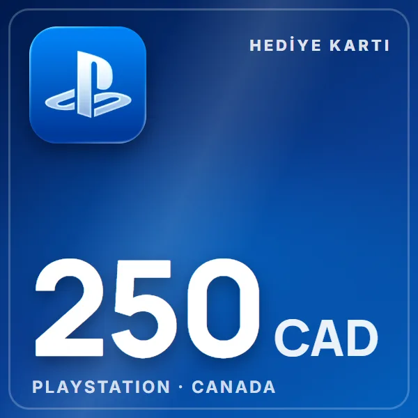 PSN Card Canada 250 CAD görseli