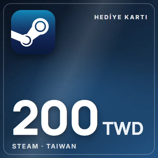 Steam Taiwan 200 TWD görseli