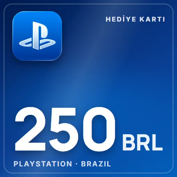PSN Card Brazil 250 BRL görseli