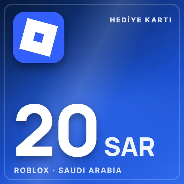 Roblox Saudi Arabia 20 SAR görseli