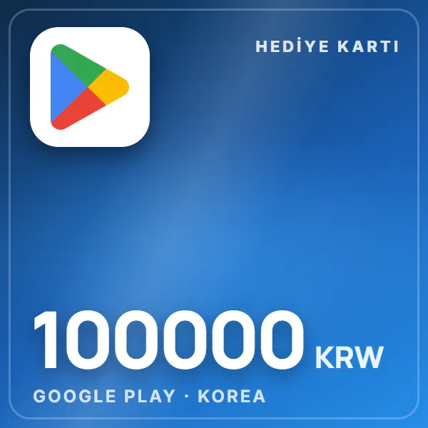 Google Play Korea 100000 KRW görseli