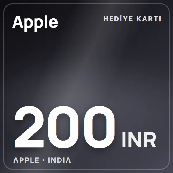Apple india 200 INR görseli
