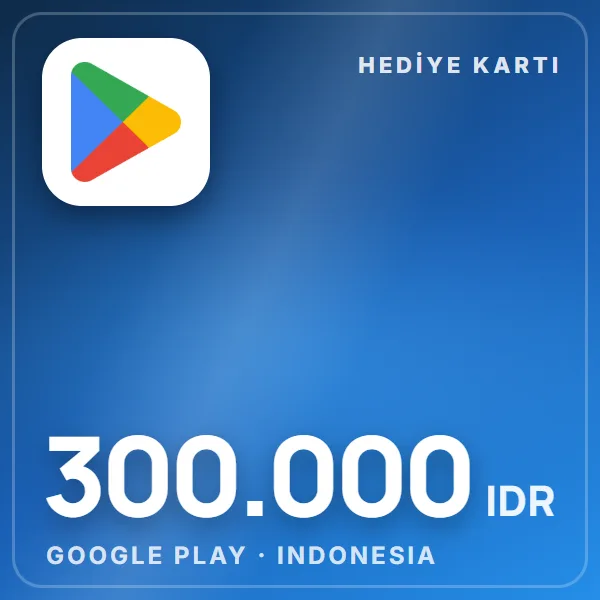 Google Play Indonesia 300.000 IDR görseli