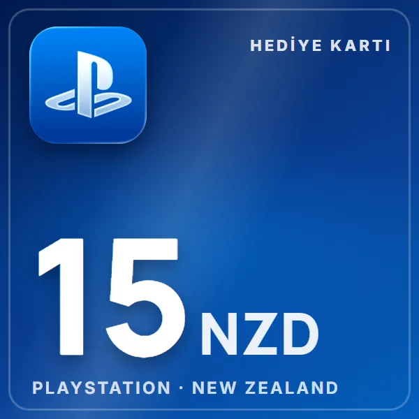 PSN Card New Zealand 15 NZD görseli