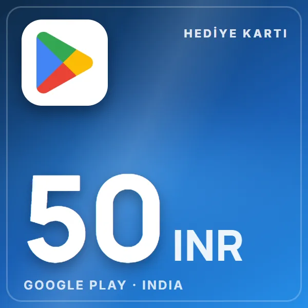 Google Play India 50 INR görseli