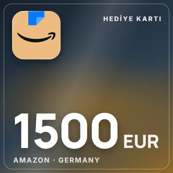 Amazon Germany 1500 EUR görseli