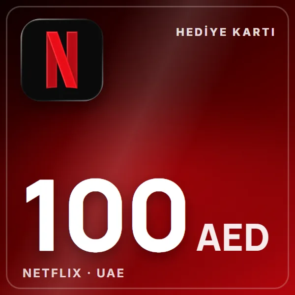 Netflix UAE 100 AED görseli