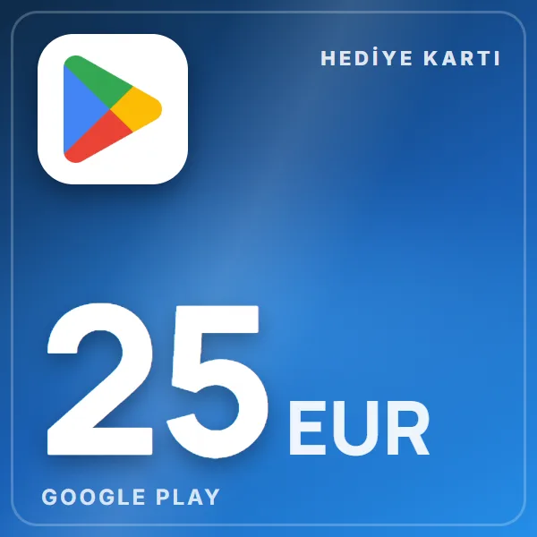 Google Play 25 EUR görseli