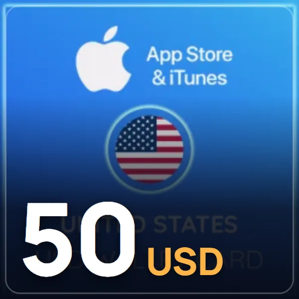 50 USD App Store iTunes Hediye Kartı görseli