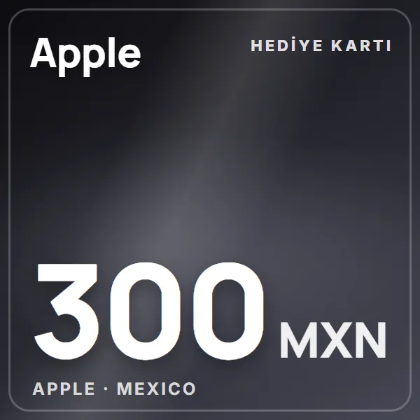 Apple Mexico 300 MXN görseli