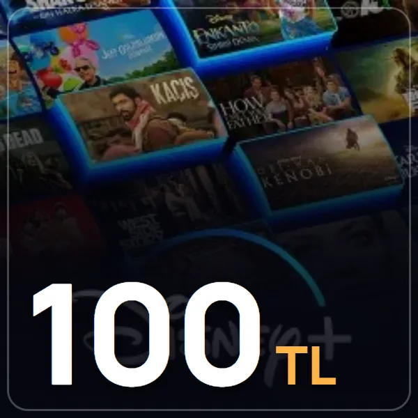 Disney Plus 100 TL (Hediye Kartı IOS) görseli