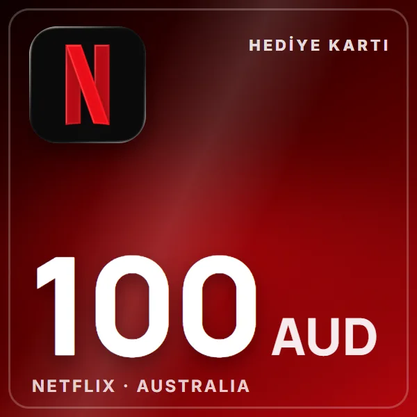 Netflix Australia 100 AUD görseli