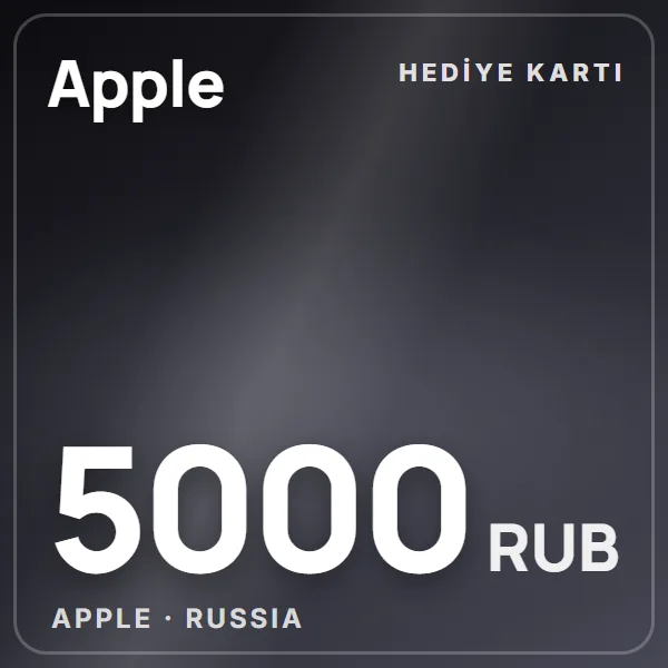 Apple Russia 5000 RUB görseli