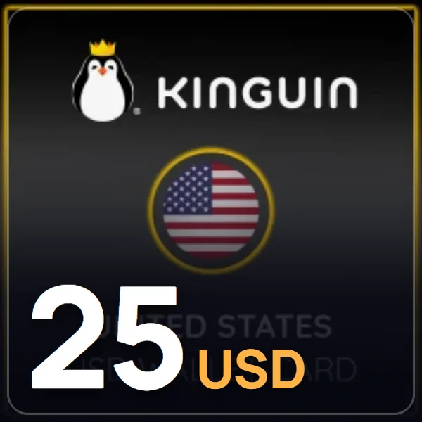 Kinguin Gift Card USA 25 USD görseli