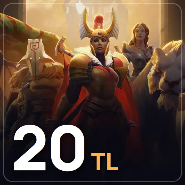 Dota 2 Steam Wallet 20 TL görseli