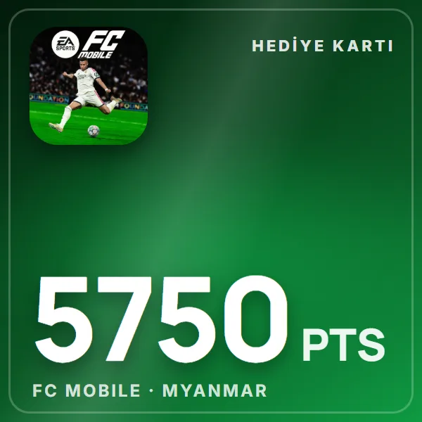 FC Mobile Myanmar Points 5750 görseli