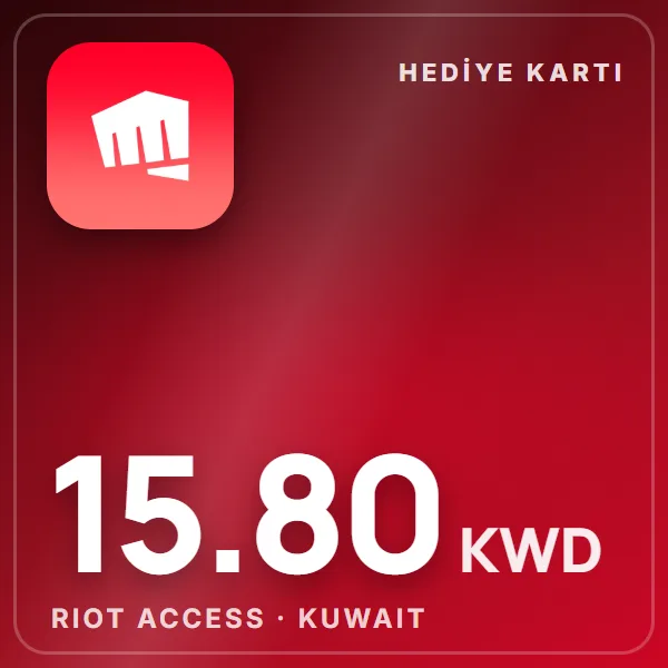 Riot Access Kuwait 15.80 KWD görseli