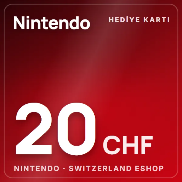 Nintendo Switzerland eShop 20 CHF görseli