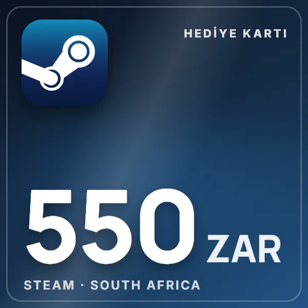Steam South Africa 550 ZAR görseli