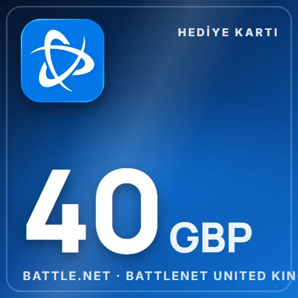 Battlenet United Kingdom 40 GBP görseli