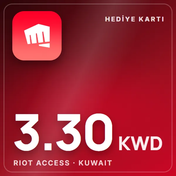 Riot Access Kuwait 3.30 KWD görseli
