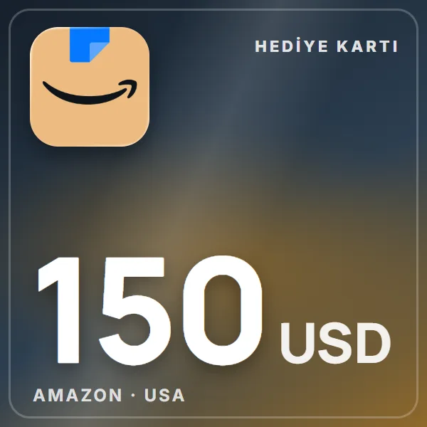 Amazon USA 150 USD görseli