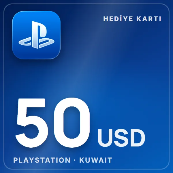 PSN Card Kuwait 50 USD görseli