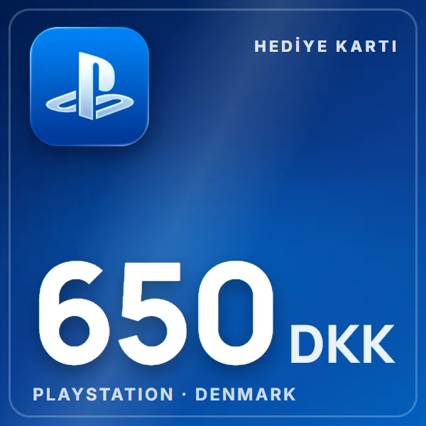 PSN Card Denmark 650 DKK görseli