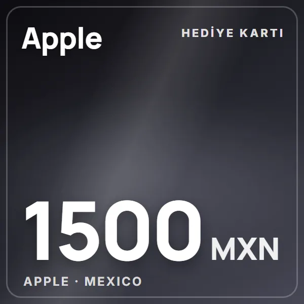 Apple Mexico 1500 MXN görseli