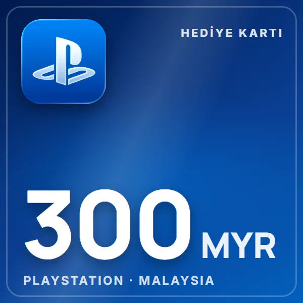 PSN Card Malaysia 300 MYR görseli