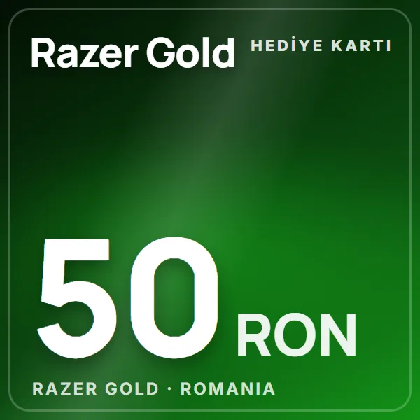Razer Gold Romania 50 RON görseli