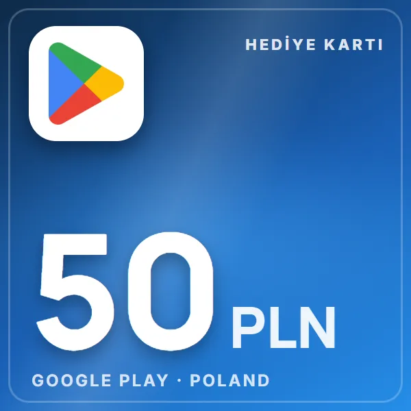 Google Play Poland 50 PLN görseli