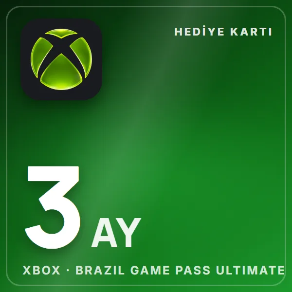 Xbox Brazil Game Pass Ultimate 3 Month görseli