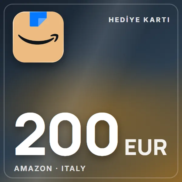Amazon Italy 200 EUR görseli
