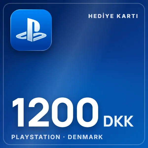 PSN Card Denmark 1200 DKK görseli