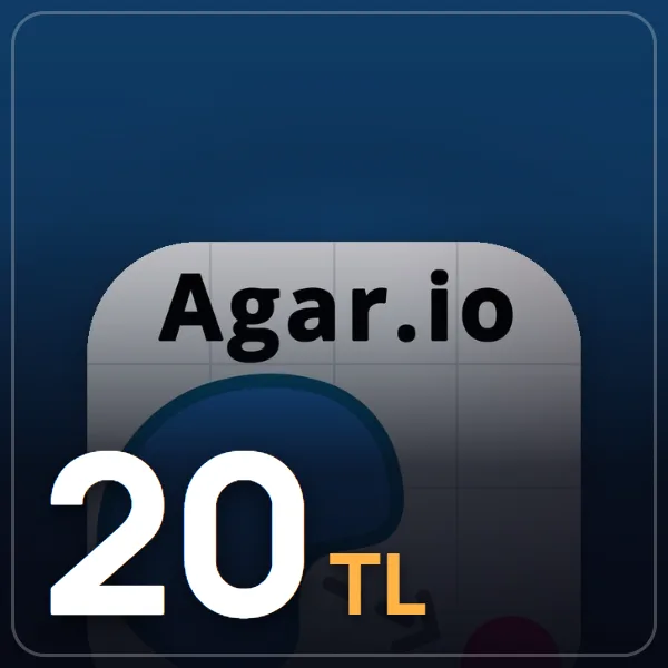 Teckcard 20 TL Card - Agar.io görseli