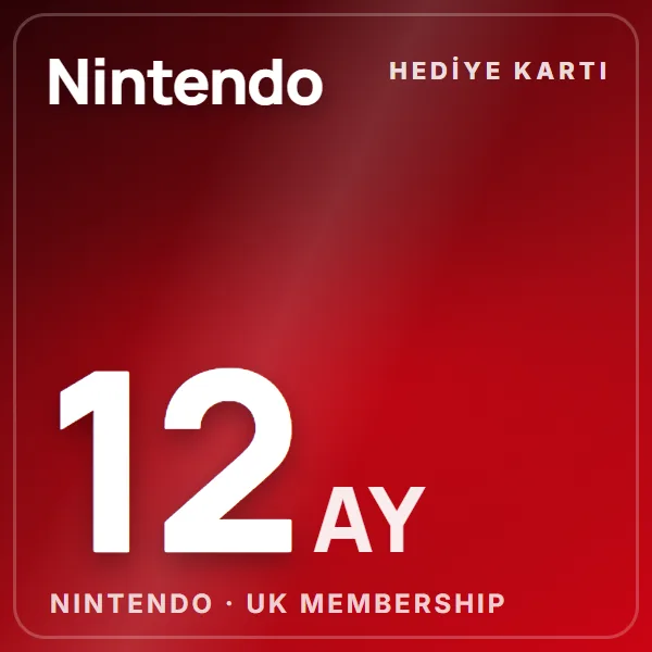 Nintendo UK Membership 12 Month görseli