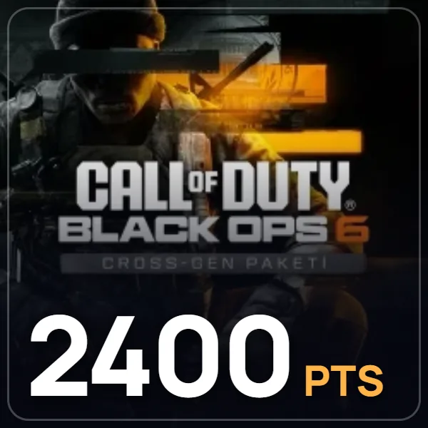 Call of Duty Points 2400 CP - Call of Duty Black Ops 6 görseli