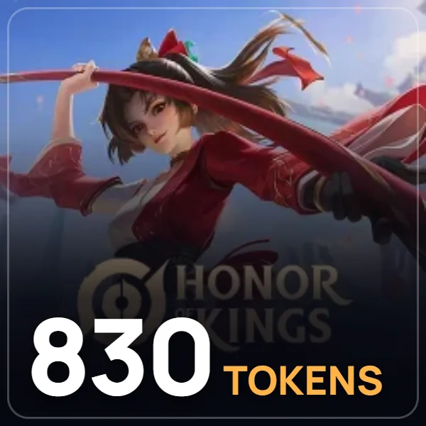 Honor of Kings 830 Tokens görseli