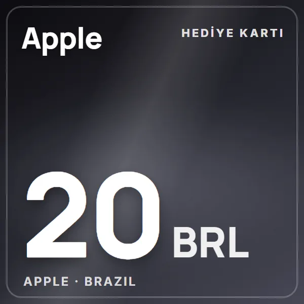 Apple Brazil 20 BRL görseli