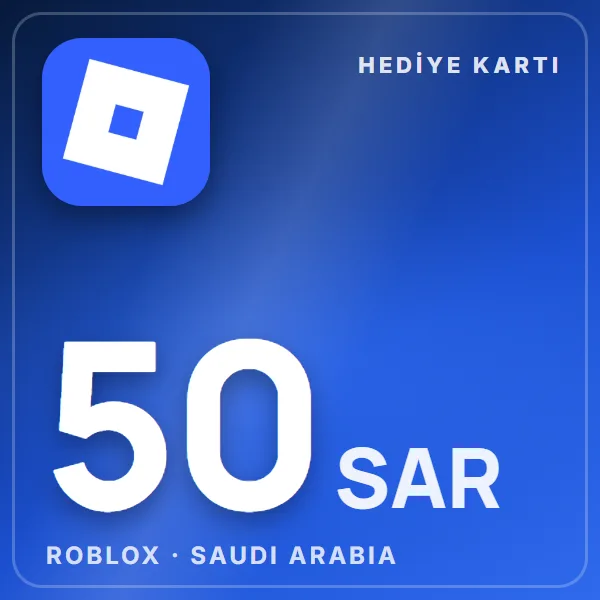 Roblox Saudi Arabia 50 SAR görseli