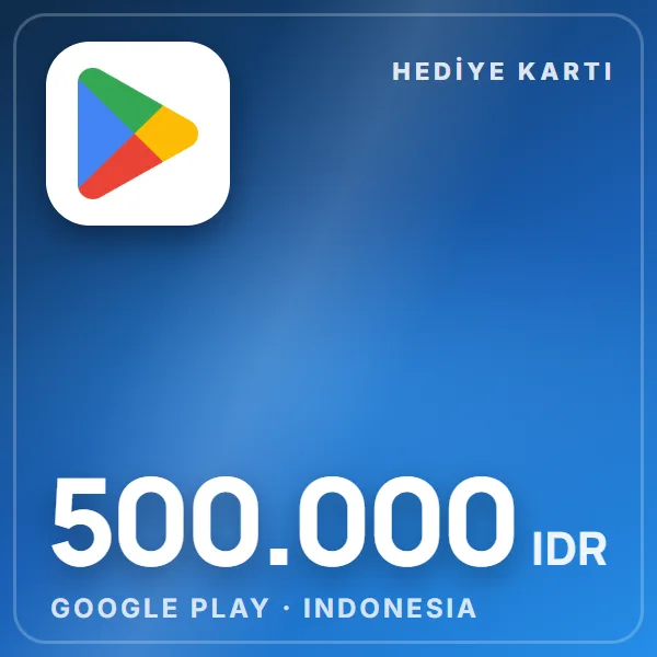 Google Play Indonesia 500.000 IDR görseli