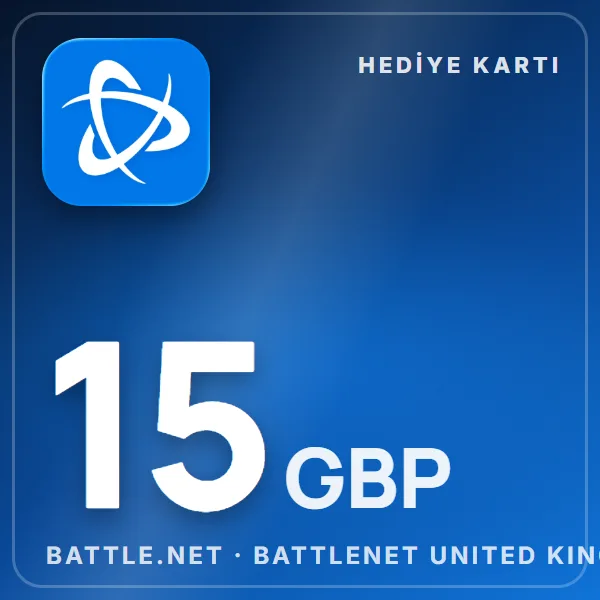 Battlenet United Kingdom 15 GBP görseli